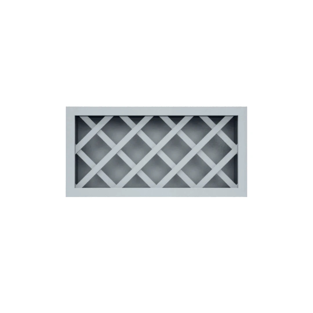 Clearance Gray Shaker Wine Rack