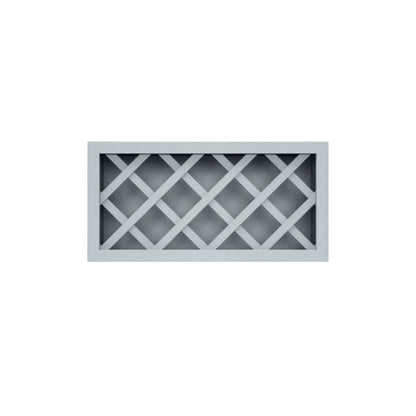 Clearance Gray Shaker Wine Rack
