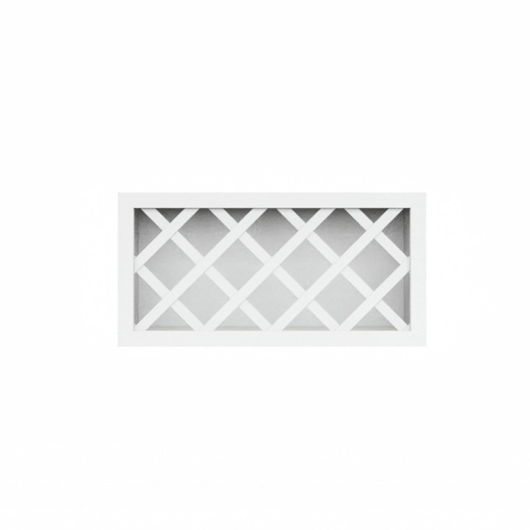 Clearance White Shaker Wine Rack