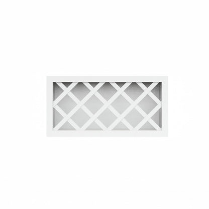 Clearance White Shaker Wine Rack