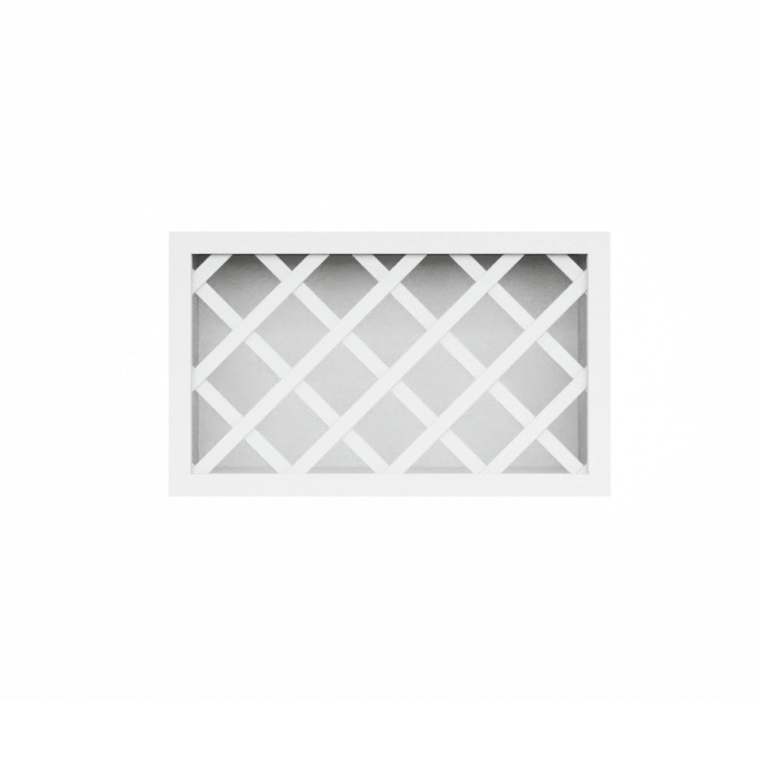 Clearance White Shaker Wine Rack