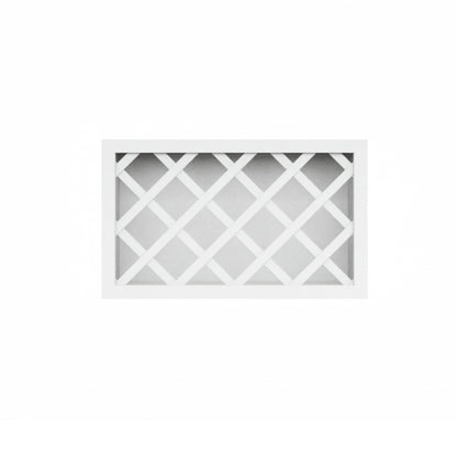 Clearance White Shaker Wine Rack