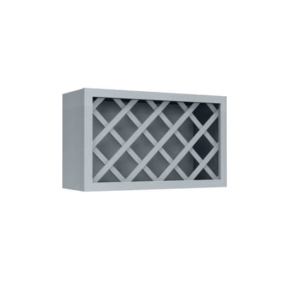 Clearance Gray Shaker Wine Rack