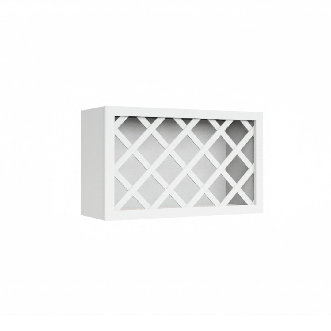Clearance White Shaker Wine Rack