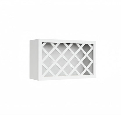 Clearance White Shaker Wine Rack