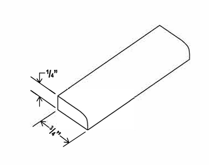 Scribe molding