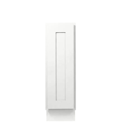 White Shaker Base Cabinet 9"