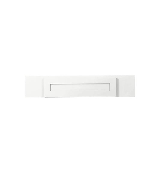 White Shaker Vanity Knee Drawer