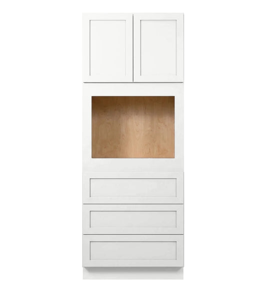 White Shaker Tall Oven Cabinet