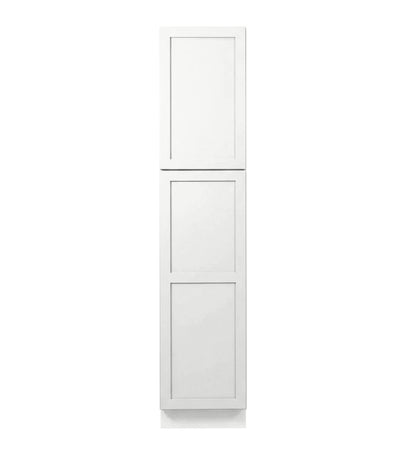 White Shaker Tall Pantry Cabinets