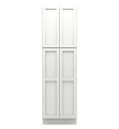 White Shaker Tall Pantry Cabinets