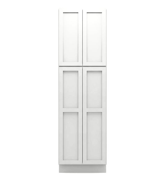 White Shaker Tall Pantry Cabinets