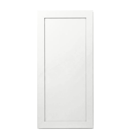 White Shaker Wall Cabinets 36" Tall - Single Door